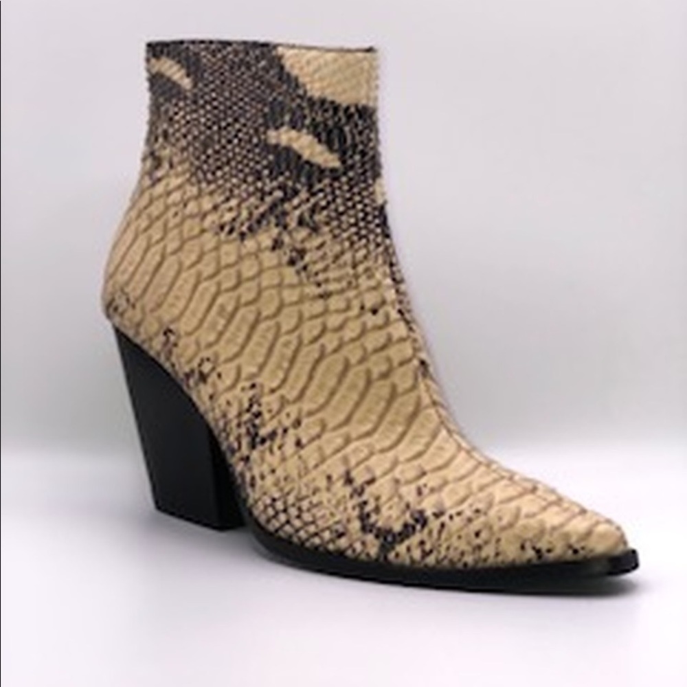 Jeffrey Campbell Elevated Snake Bootie